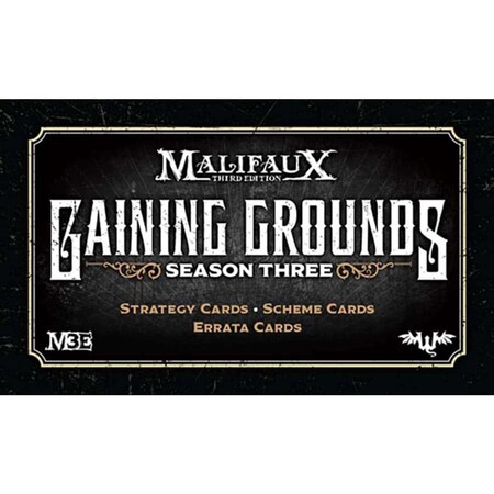 Wyrd Miniatures Malifaux 3E Gaining Grounds - Season Three Miniature Cards WYR23035